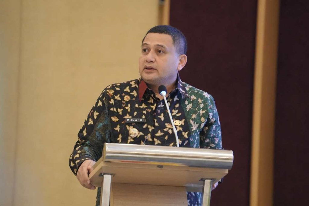 Wali Kota Makassar Munafri Arifuddin saat memaparkan tujuh program prioritas di forum internasional IAPA-Unhas 2025