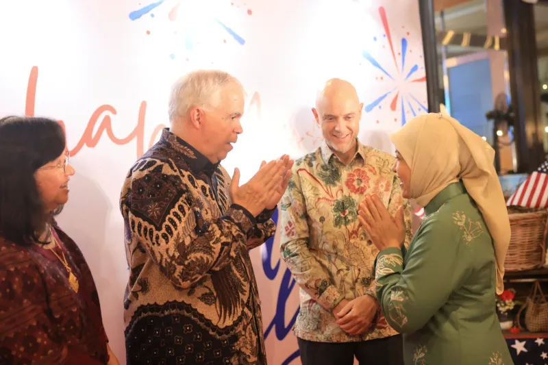 Wawali Makassar hadiri perayaan 249 tahun Kemerdekaan Amerika Serikat
