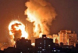 serangan militer Israel